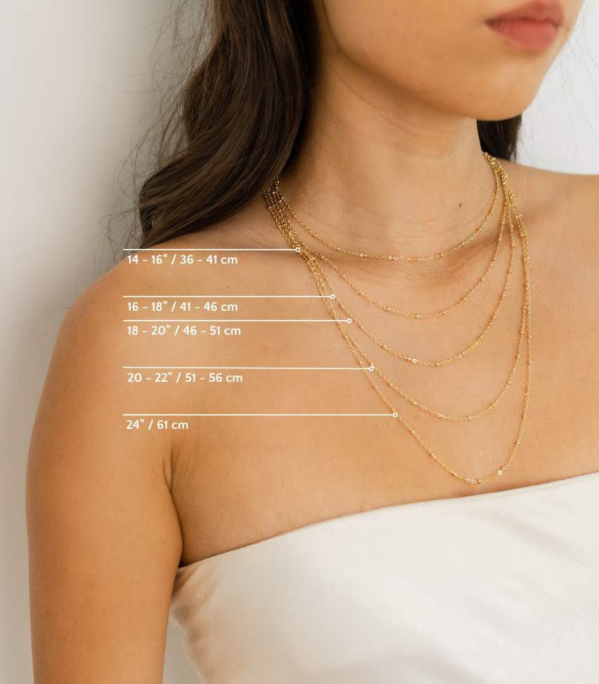 Necklace length guidelines