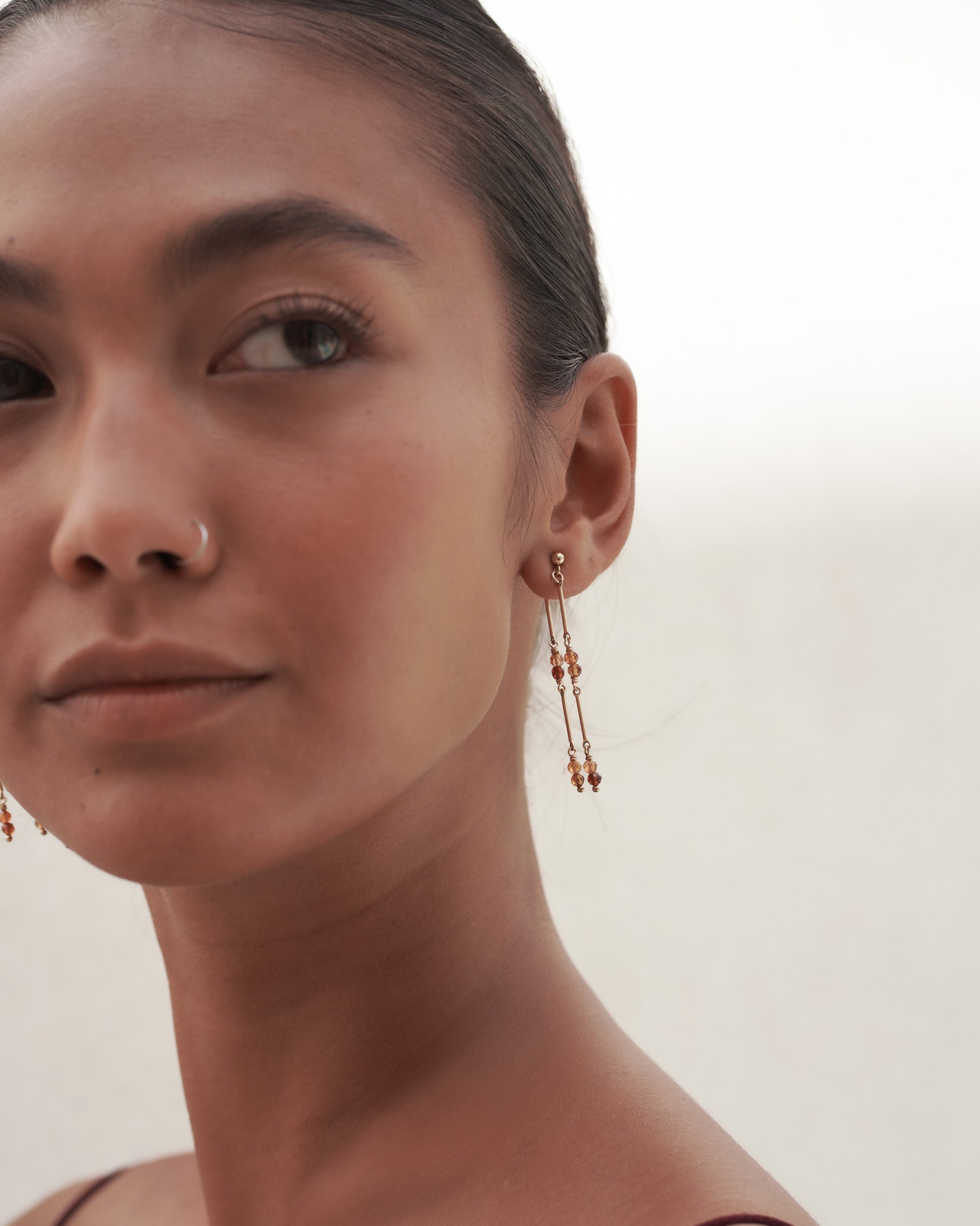Coco Bamboo Vine Earrings