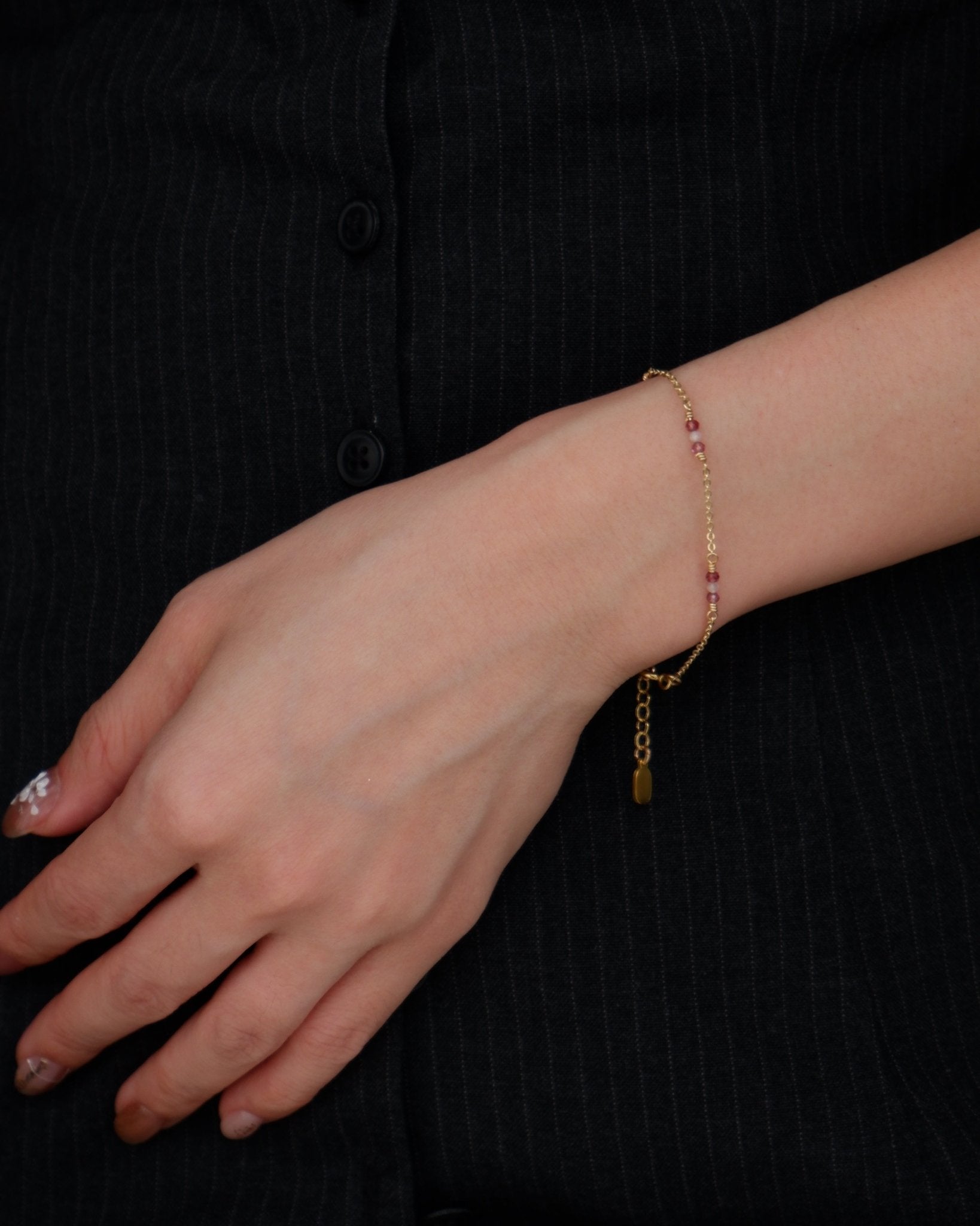 Amarus Gold - Filled Gemstone Bracelet - Inari Jewellery