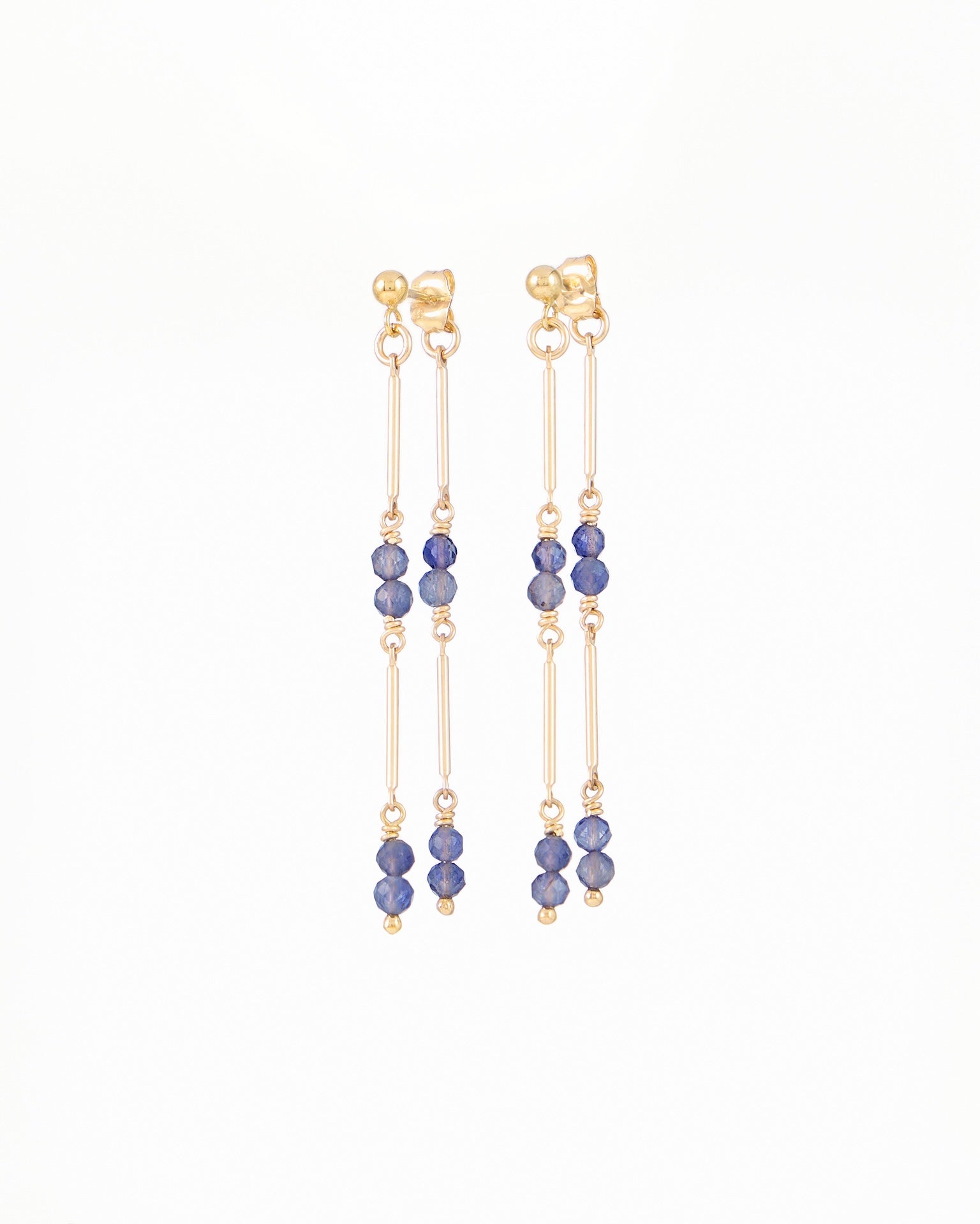 Bamboo Vine Earrings - Inari Jewellery