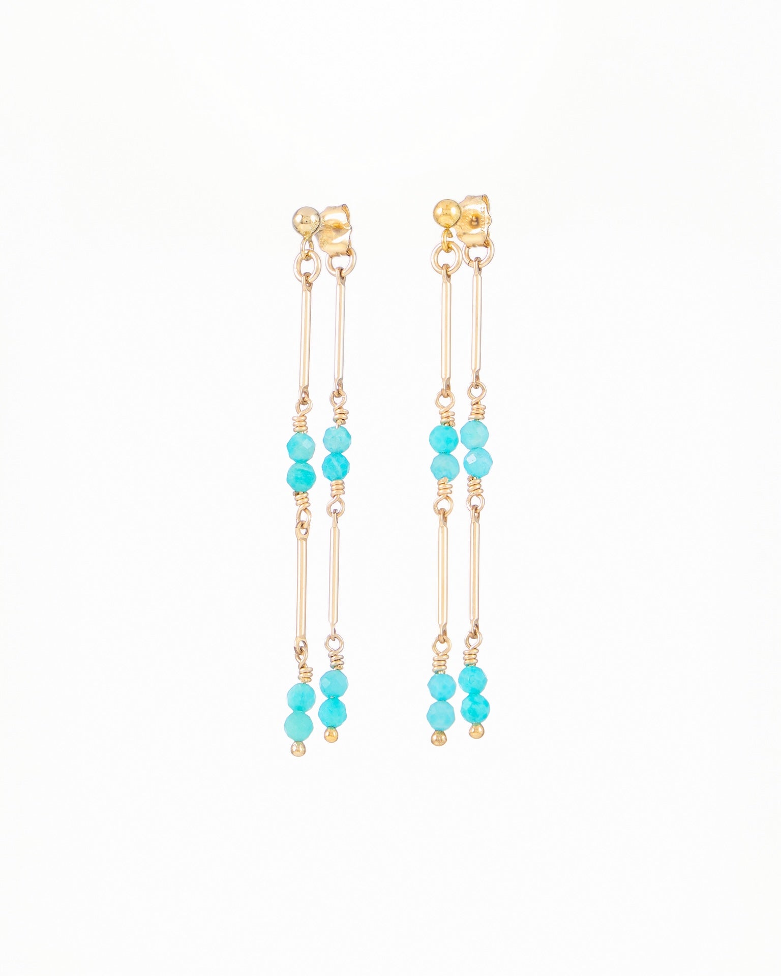 Bamboo Vine Earrings - Inari Jewellery