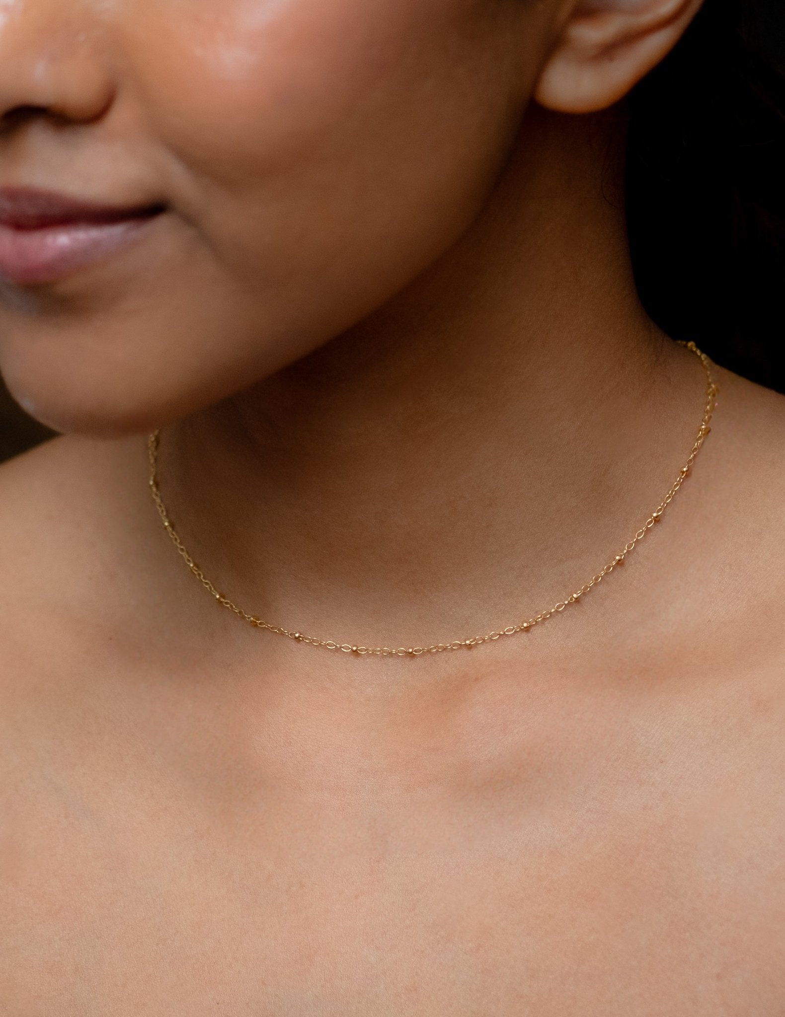Beaded Chain Necklace - Inari Jewellery