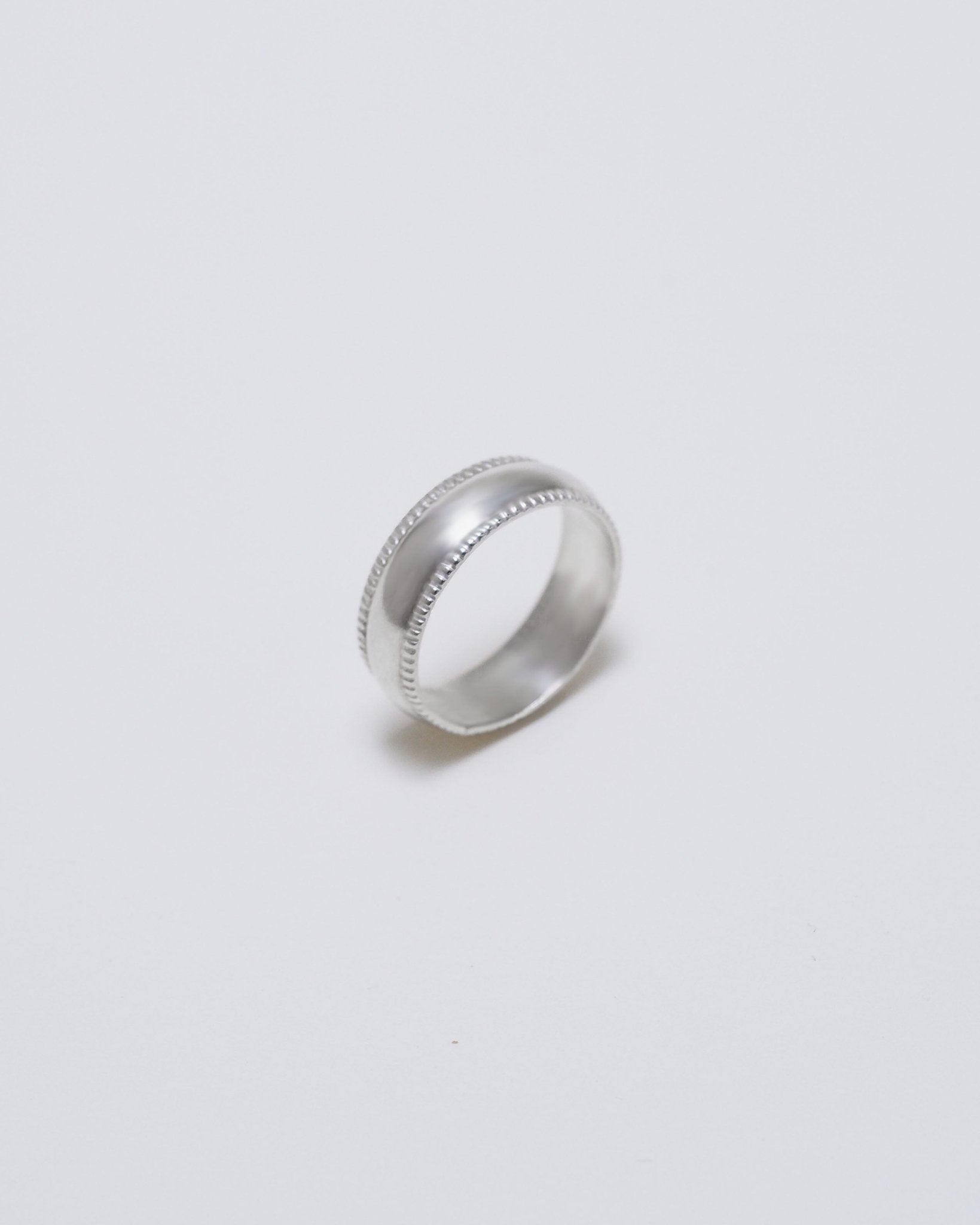 Classic Sterling Silver Cigar Band - Inari Jewellery
