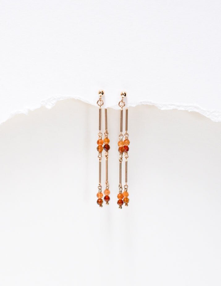 Coco Bamboo Vine Earrings - Inari Jewellery