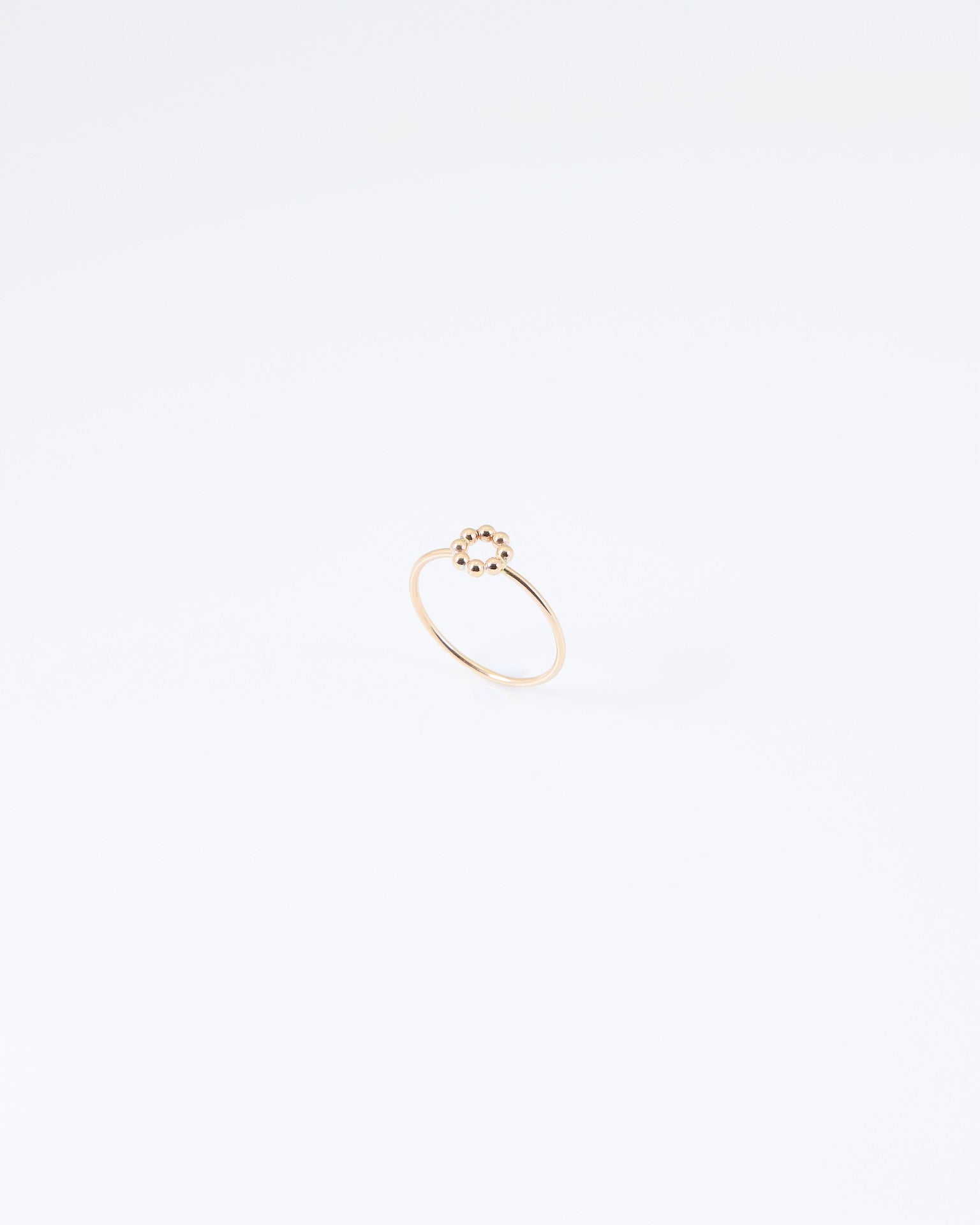 Daisy Gold - Filled Minimalist Ring - Inari Jewellery