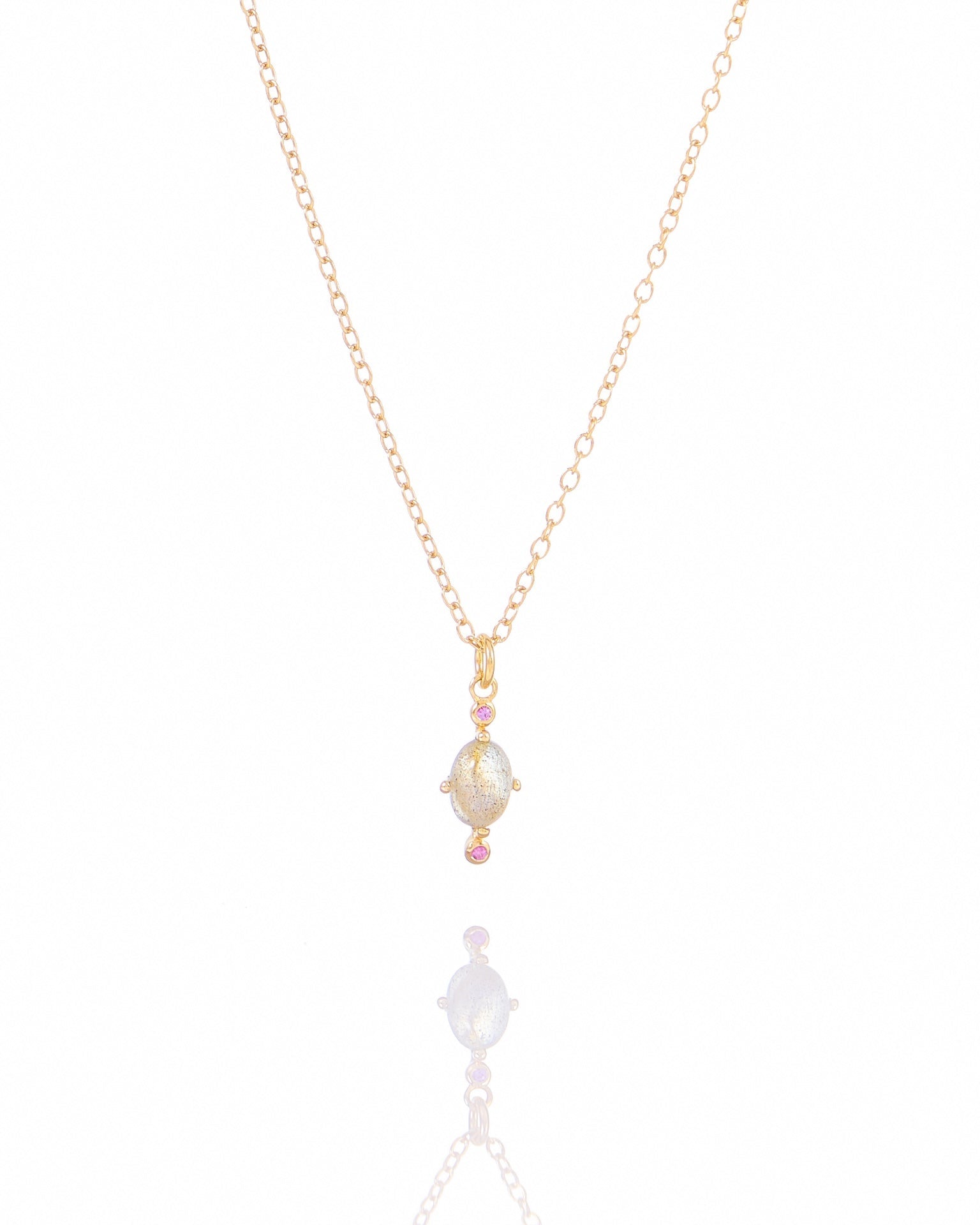 Eye Love You Gold Vermeil Necklaces - Inari Jewellery