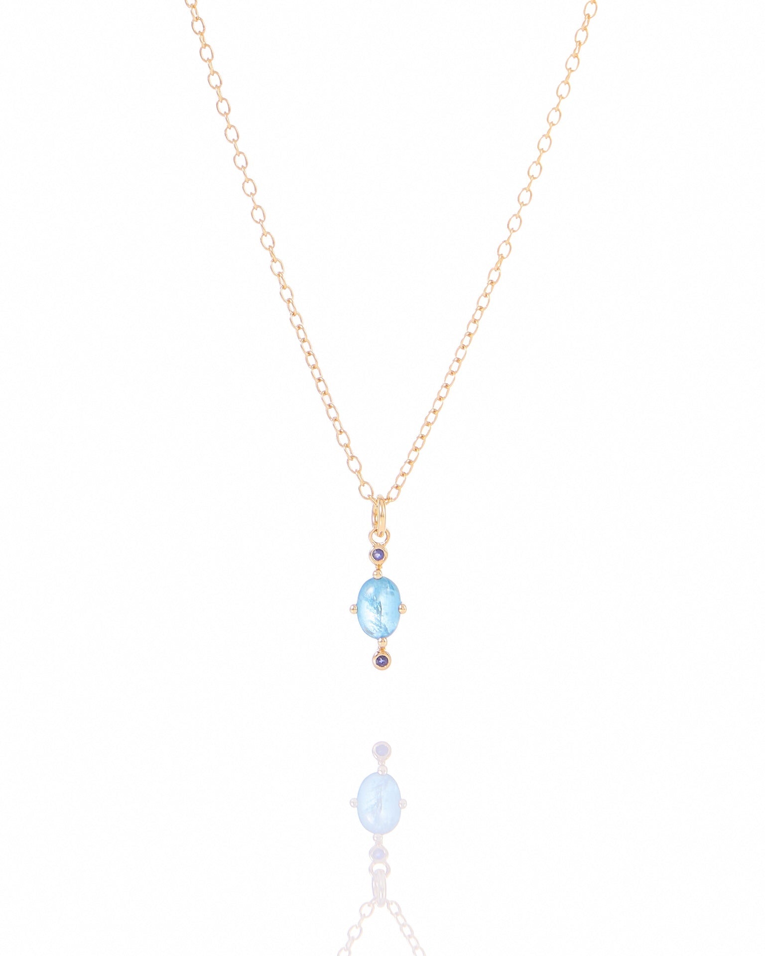 Eye Love You Gold Vermeil Necklaces - Inari Jewellery