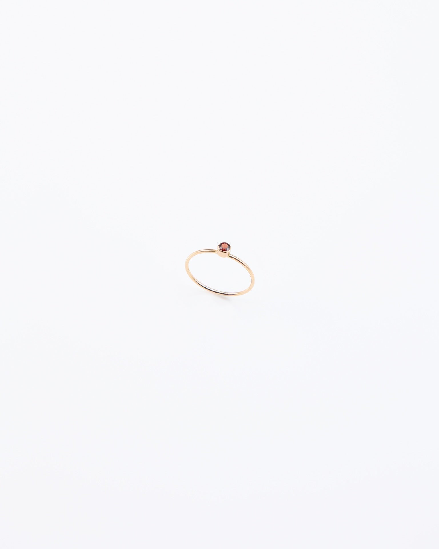 Gemstone Gold Filled Solitaire Ring - Inari Jewellery