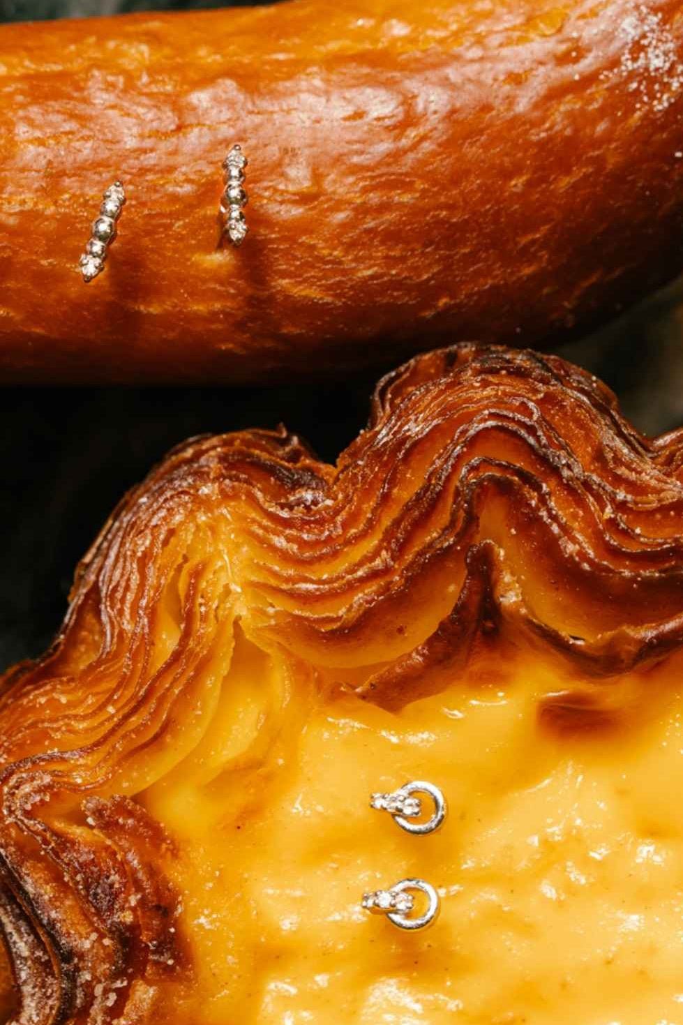 Icicle Flatback Earrings (Sterling Sliver) - Inari Jewellery