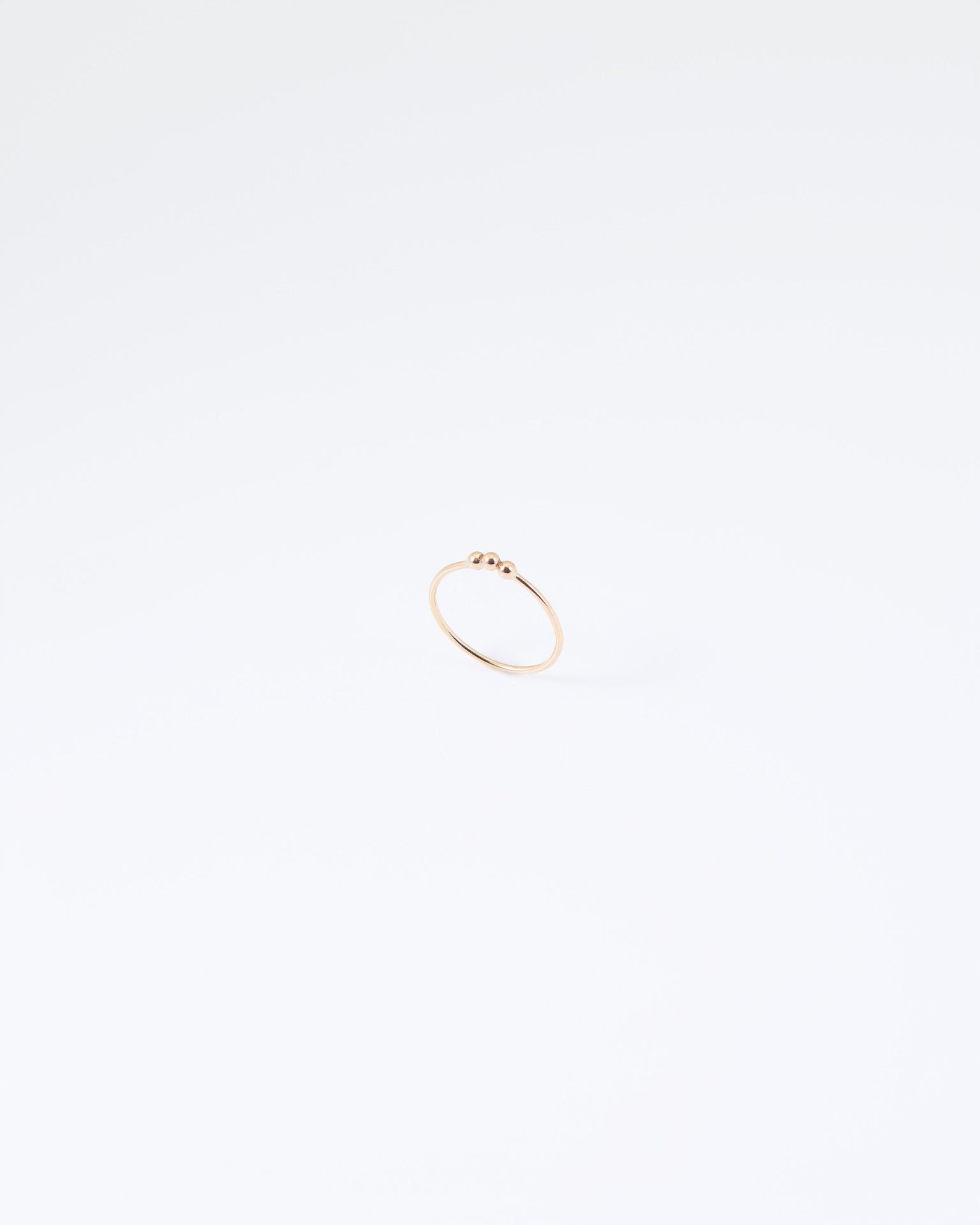 Infinite Dotted Gold - Filled Minimalist Ring - Inari Jewellery