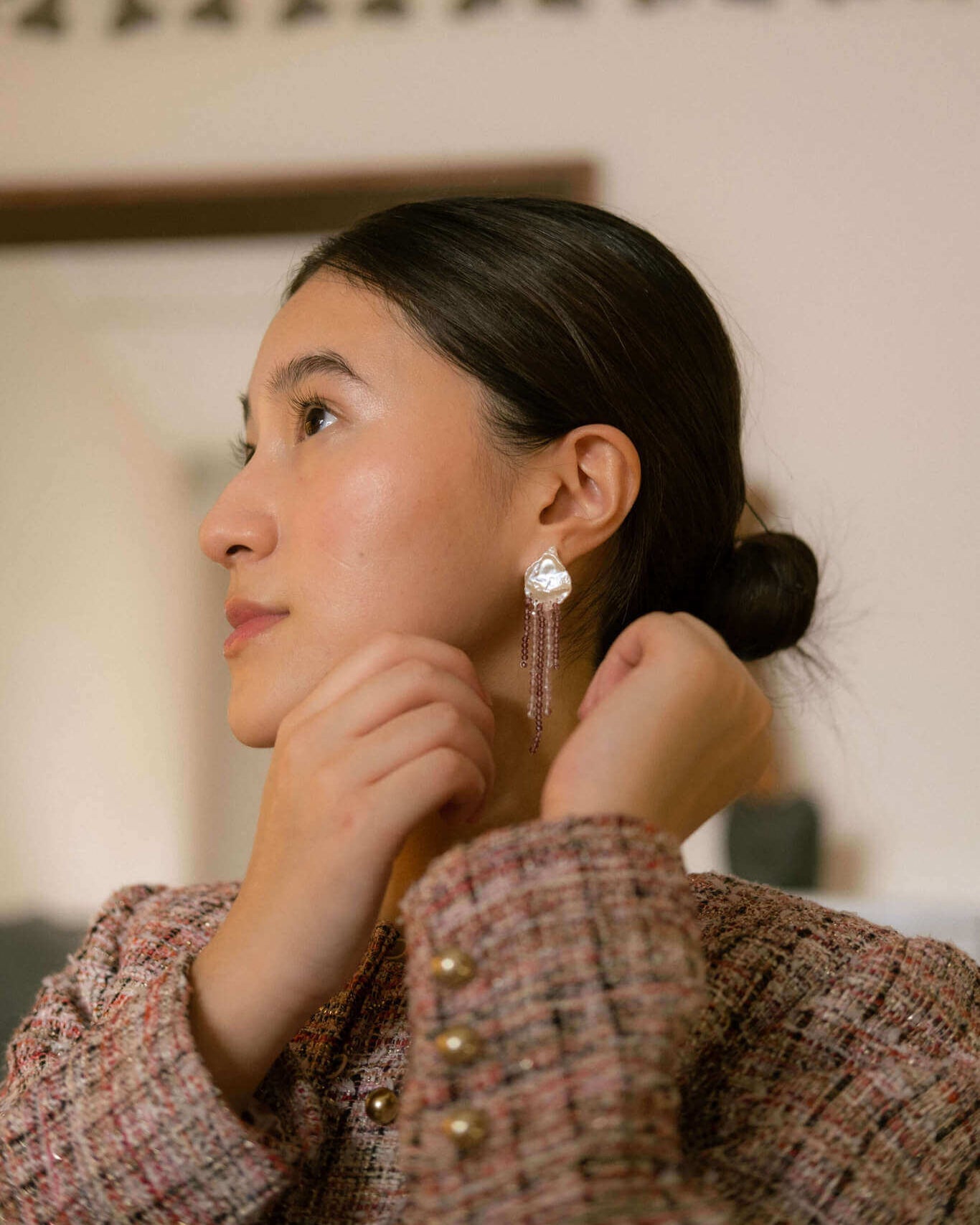 Lian Hua Earrings - Inari Jewellery