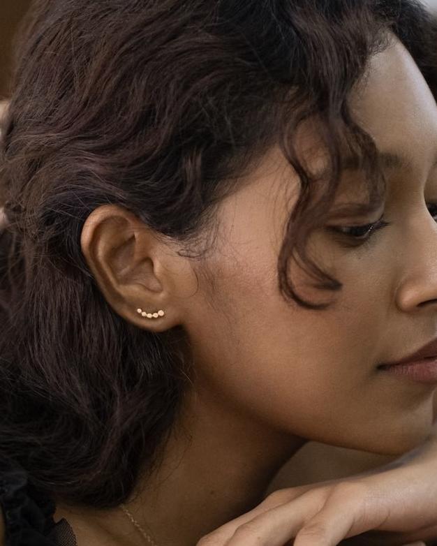 Mini Rise Gold Filled Earrings - Inari Jewellery