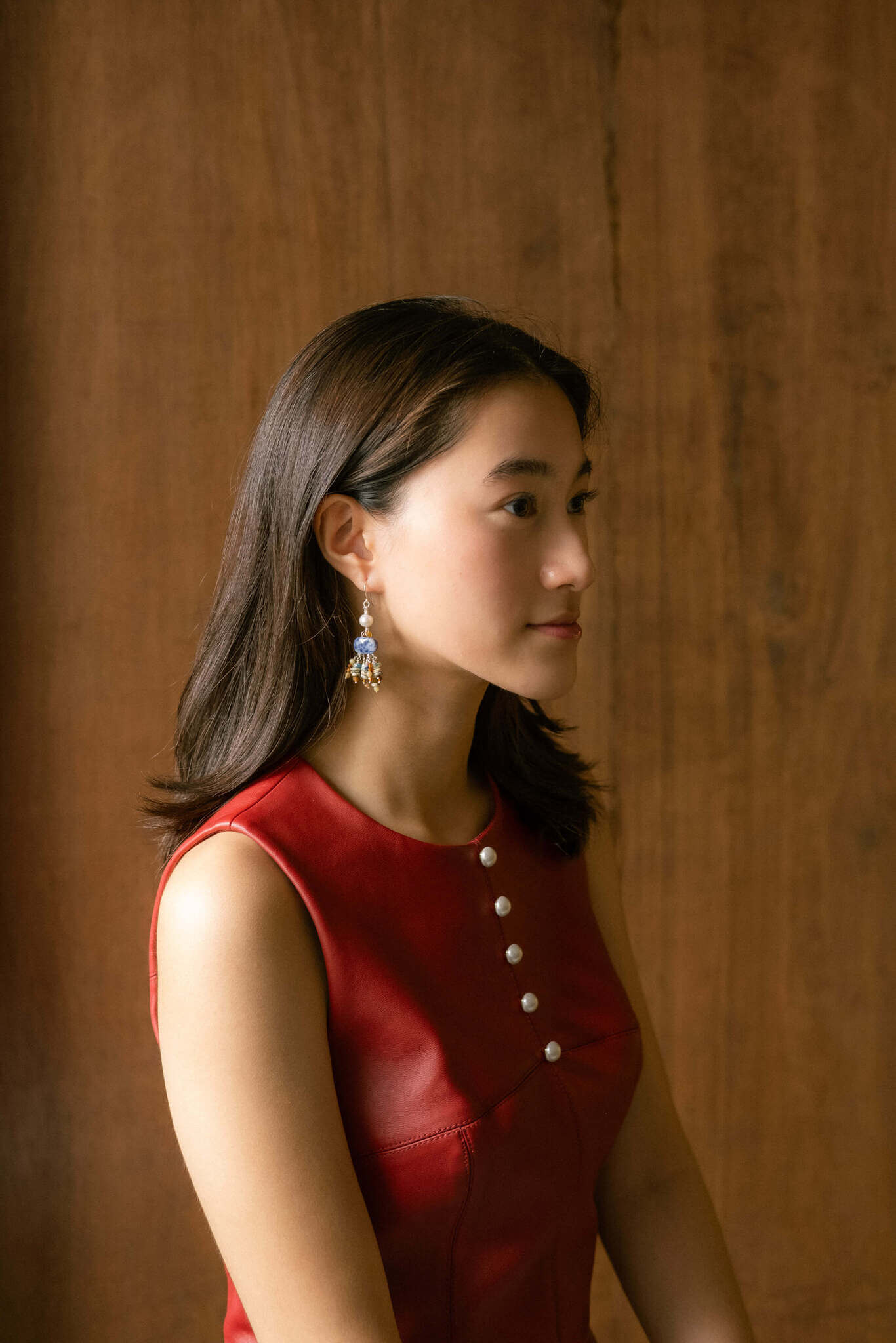 Qing Lantern Earrings - Inari Jewellery