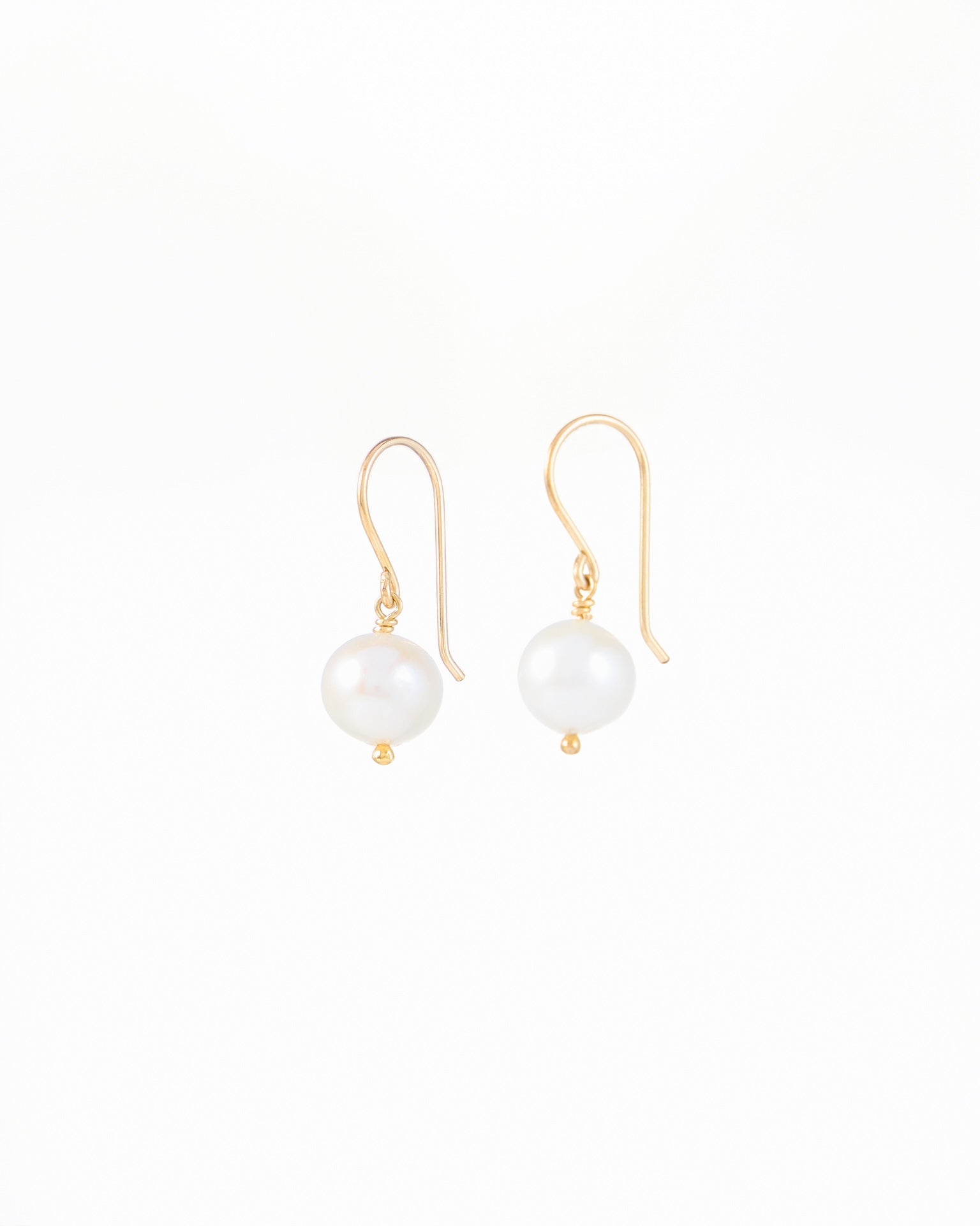 Snowball Freshwater Pearl Earrings - Inari Jewellery