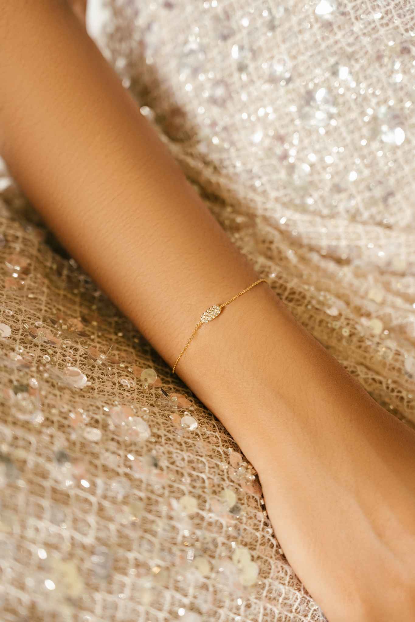 Stardust Cluster Bracelet (Gold Vermeil) - Inari Jewellery