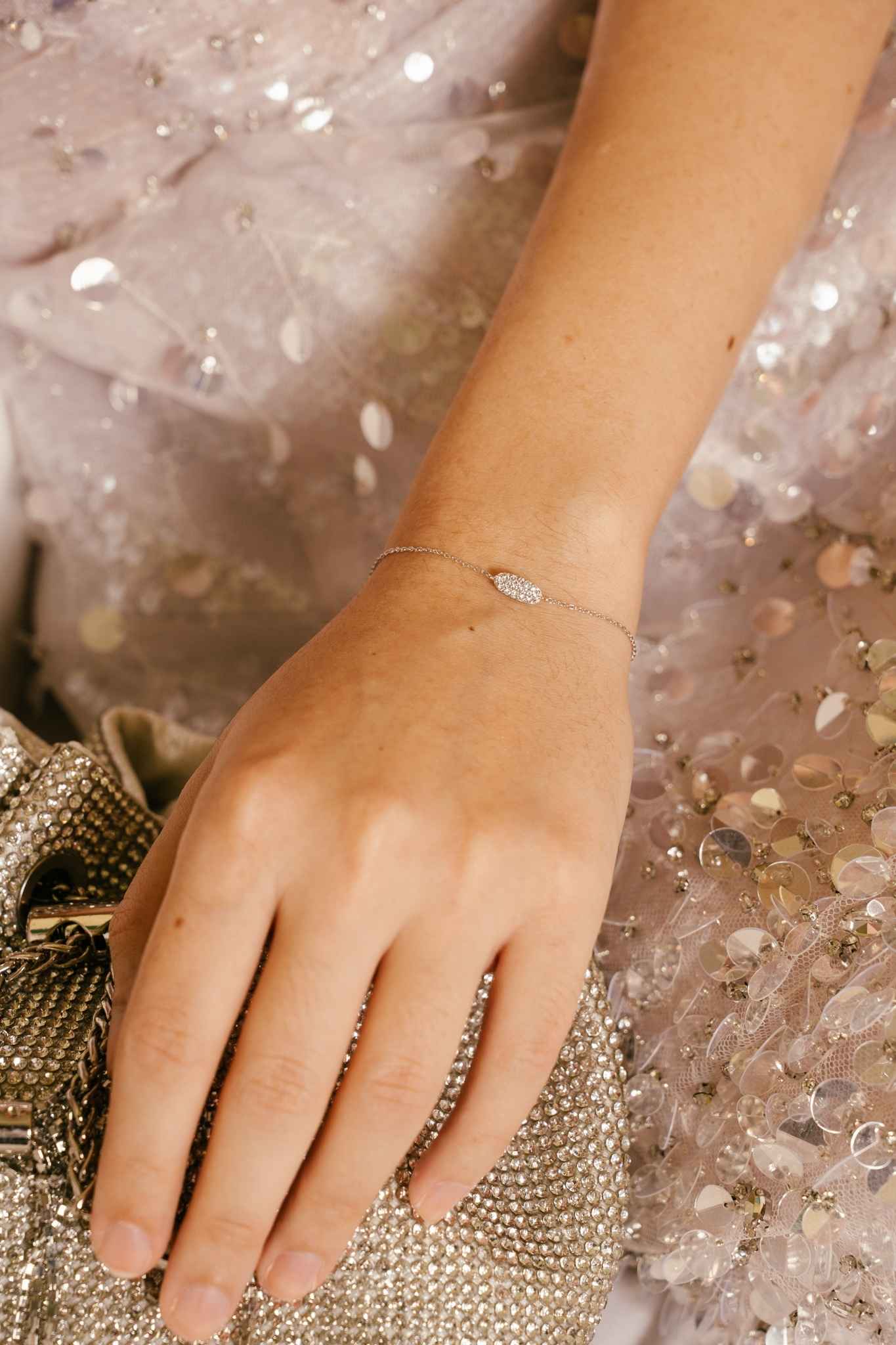 Stardust Cluster Bracelet (Sterling Sliver) - Inari Jewellery