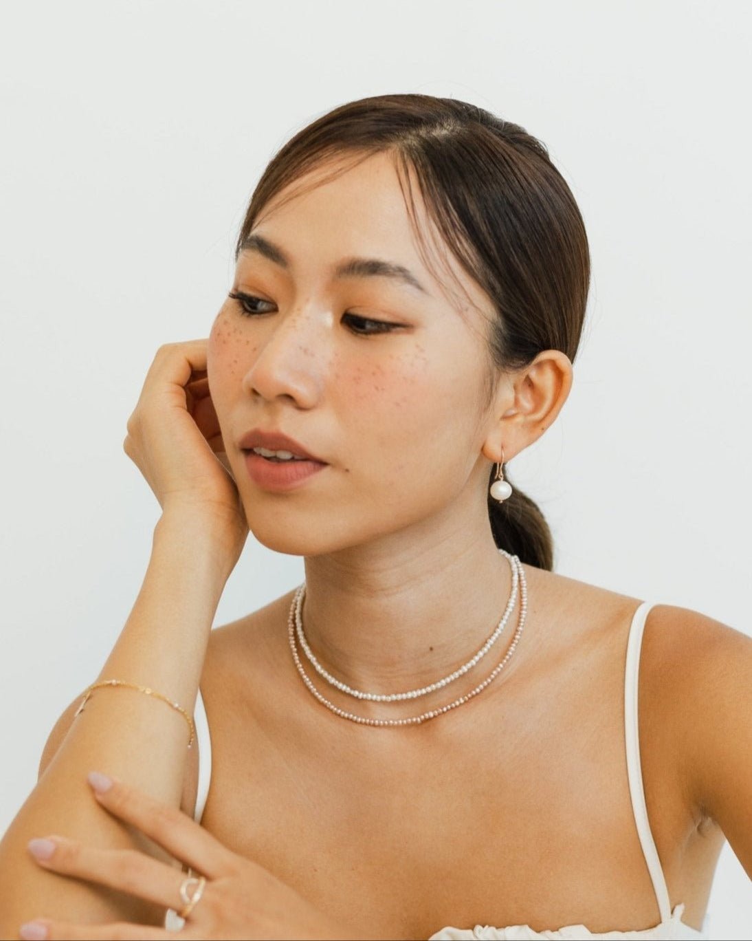 Bella Freshwater Pearls Necklace - Inari Jewellery