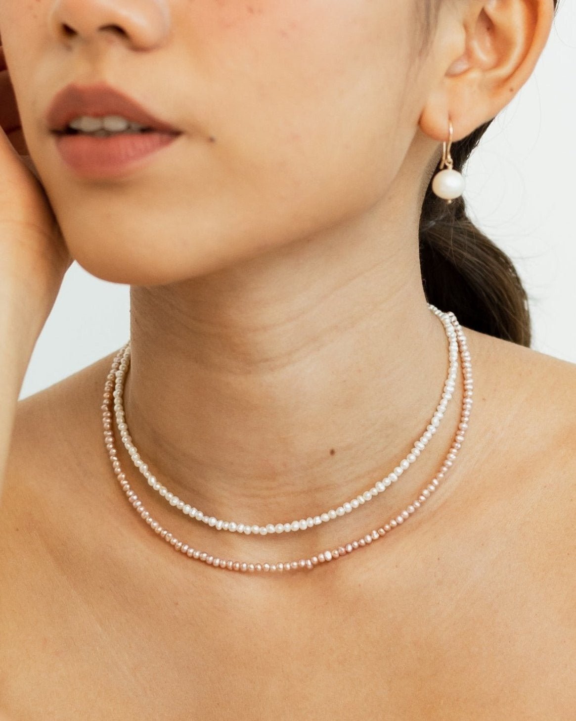 Bella Freshwater Pearls Necklace - Inari Jewellery