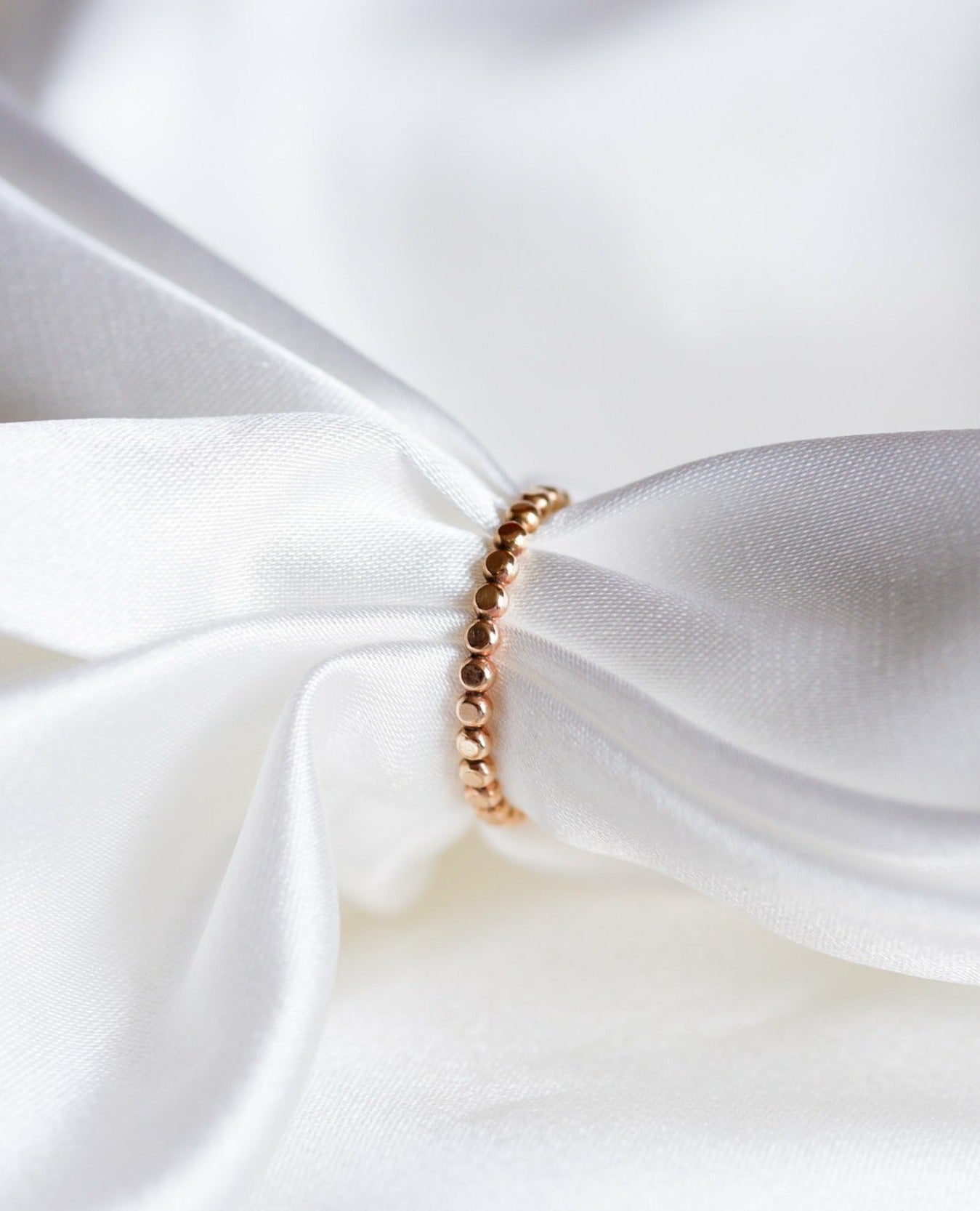 Minimalist Dotted Gold Filled Ring