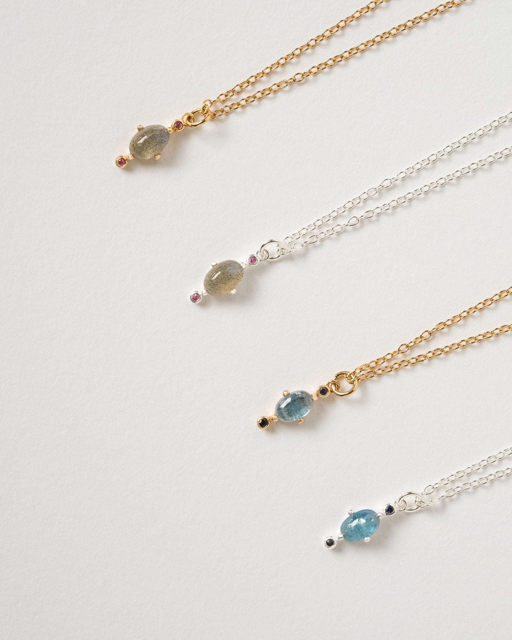 Eye Love You Gold Vermeil Necklaces - Inari Jewellery