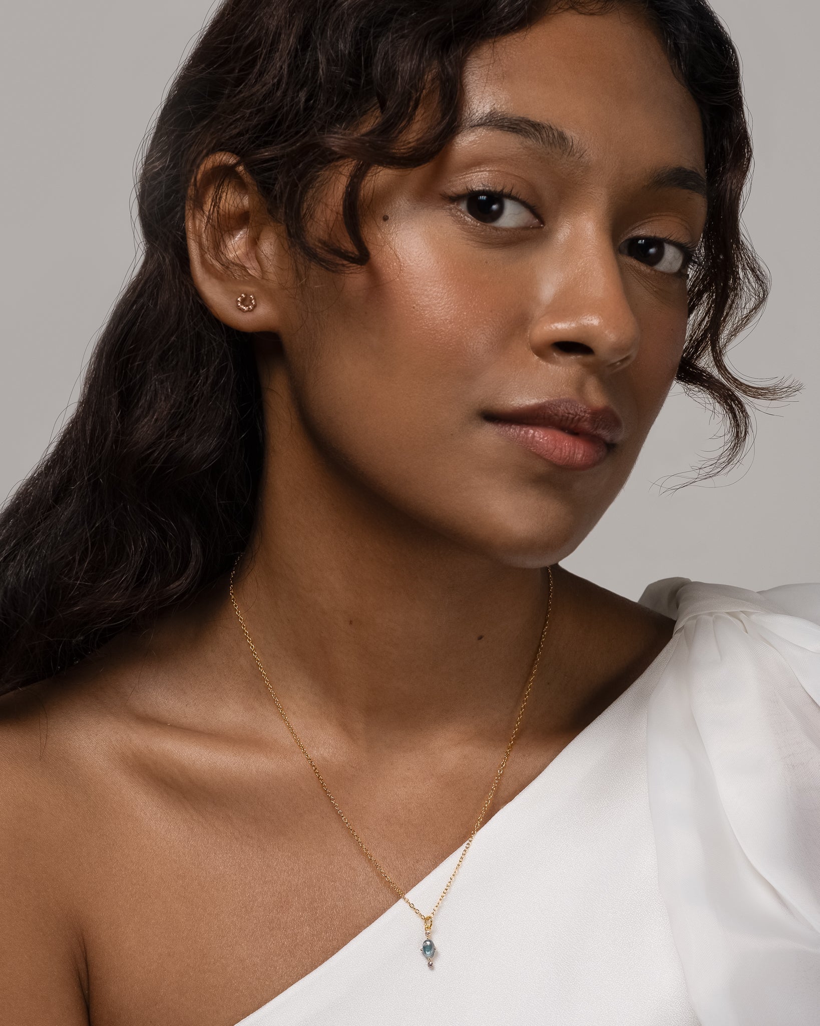 Eye Love You Gold Vermeil Necklaces - Inari Jewellery