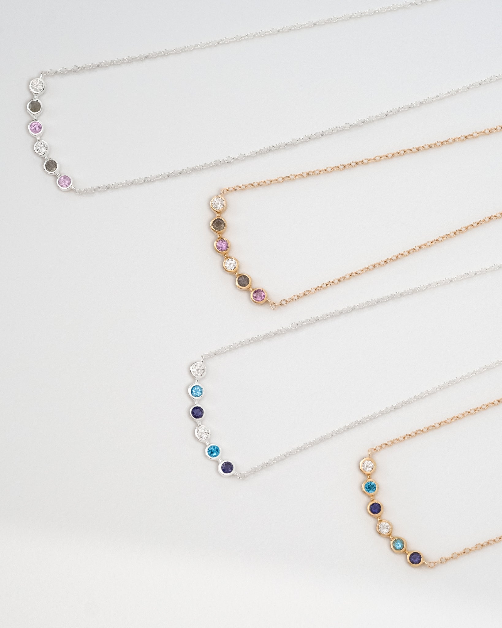 Love Meter Gold Vermeil Necklaces - Inari Jewellery
