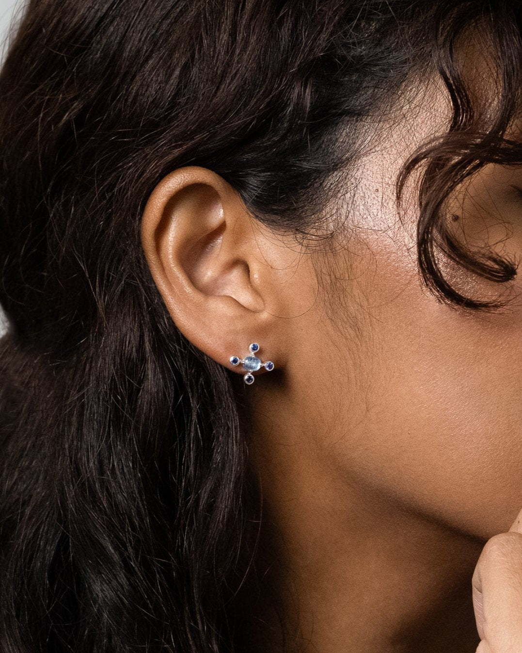 Love Signal Gold Vermeil Earrings - Inari Jewellery