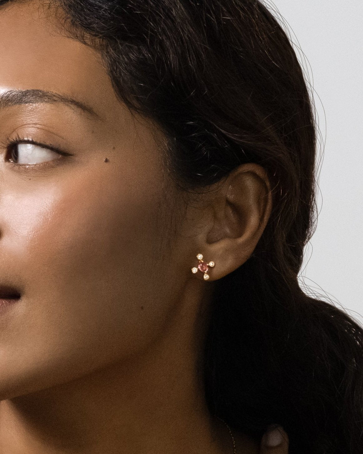 Love Signal Gold Vermeil Earrings - Inari Jewellery