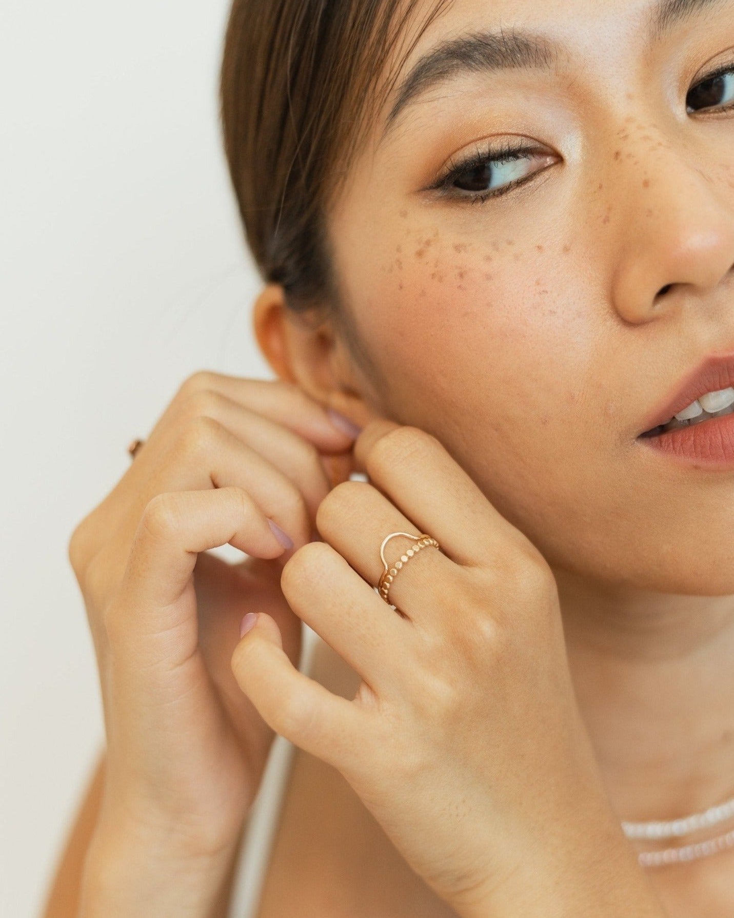 Over The Bump Ring Stacking Ring - Inari Jewellery