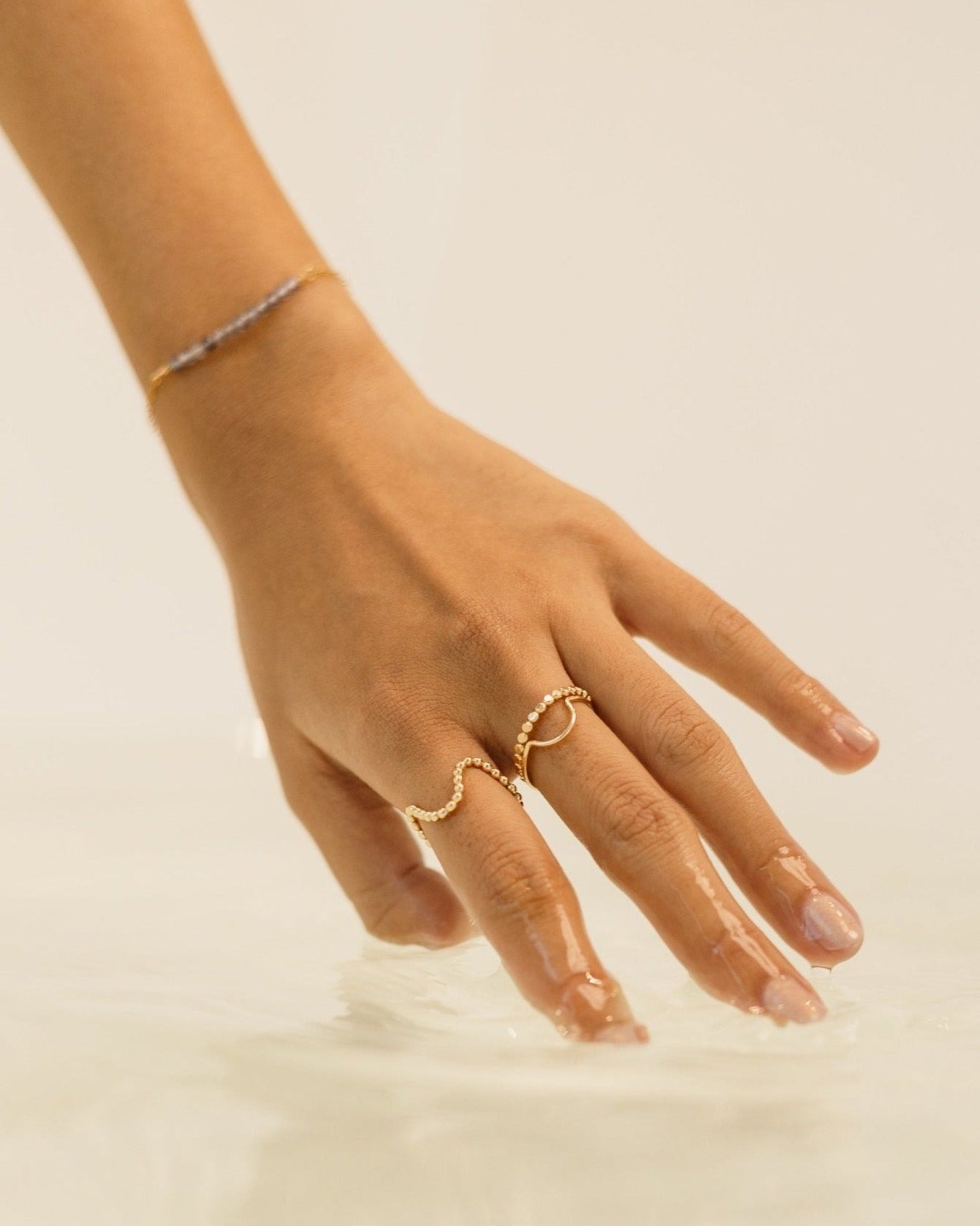 Over The Bump Ring Stacking Ring - Inari Jewellery