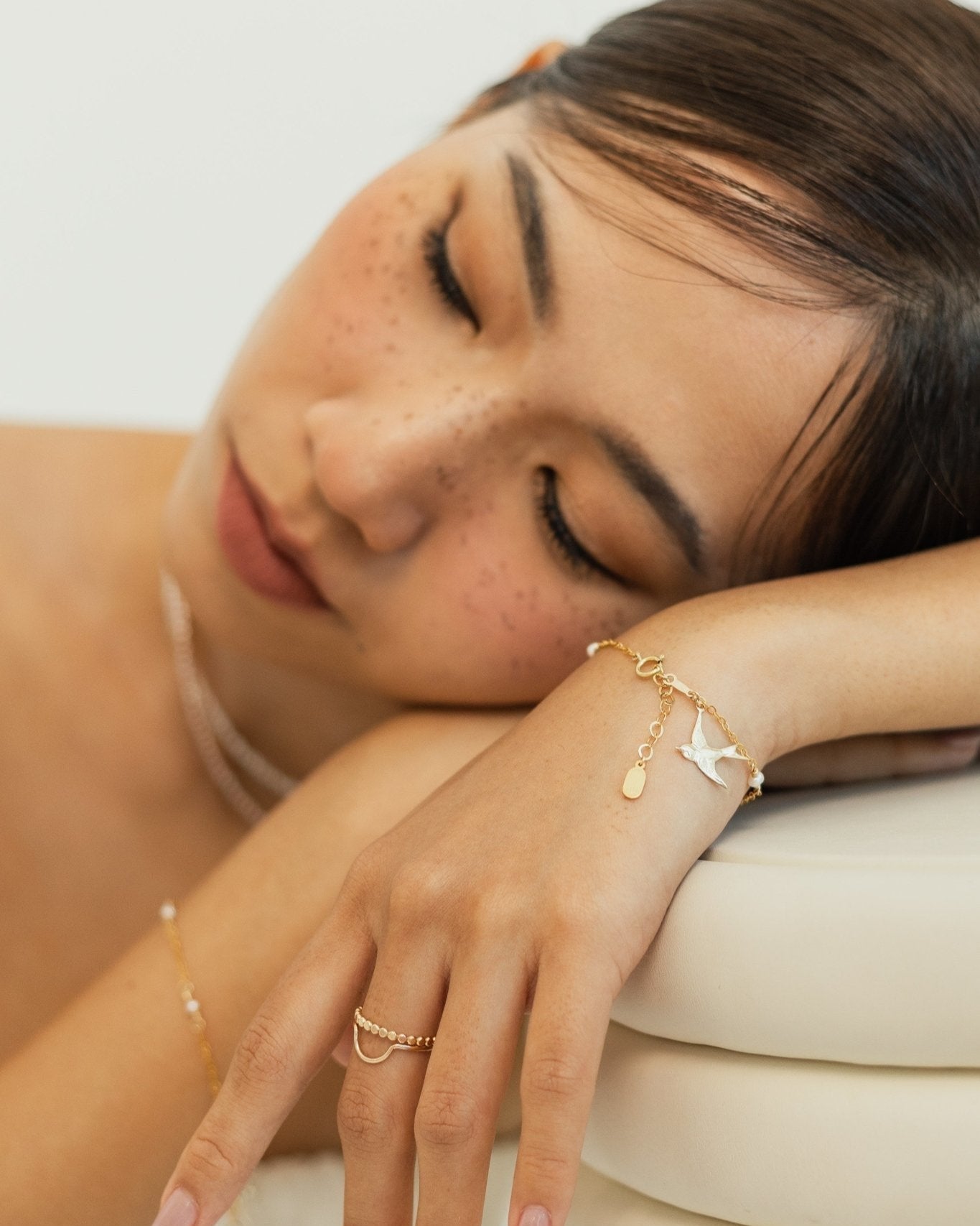 Tinsel Freshwater Pearls Bracelet - Inari Jewellery