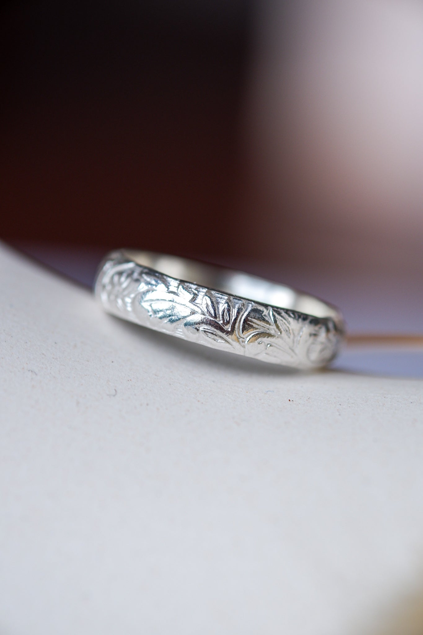 Winter Bloom Sterling Silver Ring - Inari Jewellery